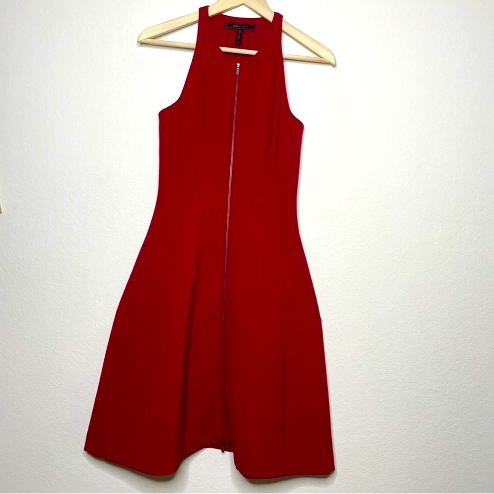 Bcbg red Giuliana dress 02